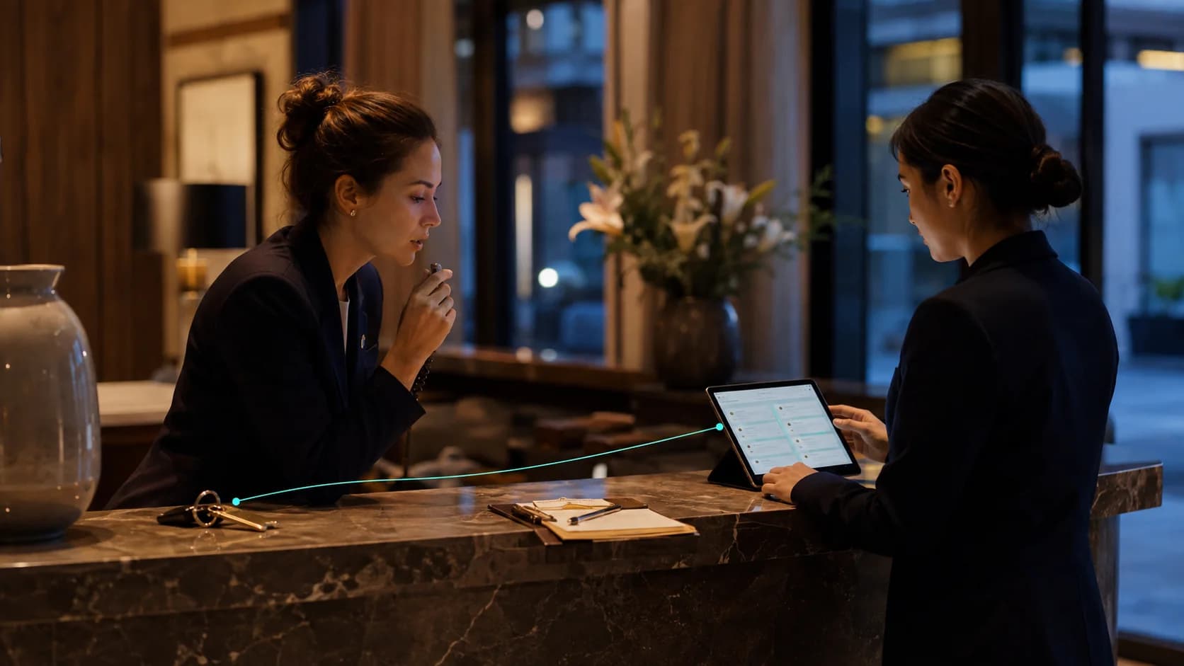Informationsverlust im Hotel: Wie KI die Schichtübergabe zuverlässig macht